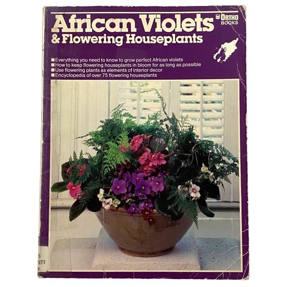 Flower Gardening Book Lot of 4 Roses African Violets Annuals Bulbs Houseplants - Picture 5 of 8